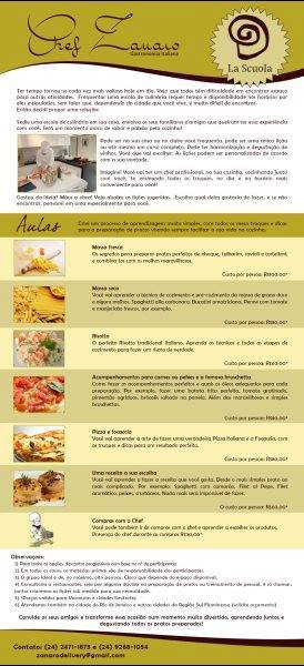 Chef Zanaro Newsletter