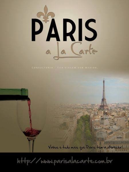 Paris a La Carte Poster A3 / Anuncio